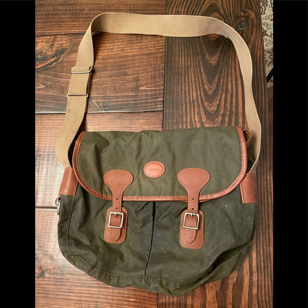 Vintage Barbour Men’s Messenger Bag